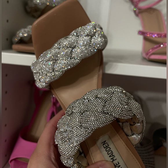 Steve Madden rhinestone heel - Picture 6 of 7